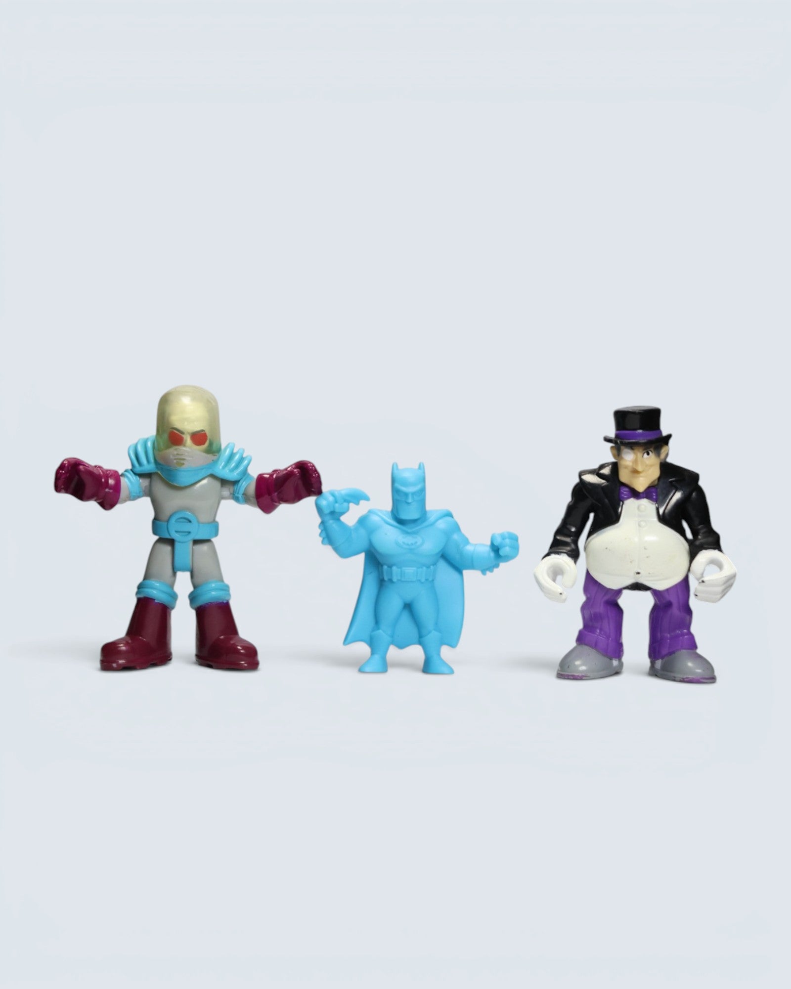 DC Comics Batman, Mr. Freeze, and Penguin Figure Set