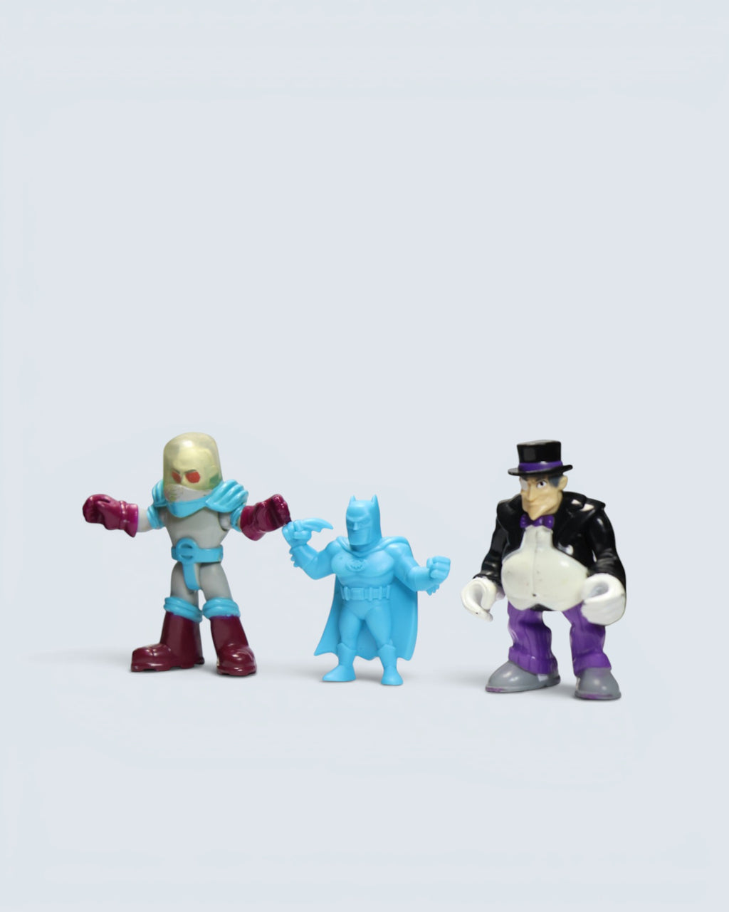 DC Comics Batman, Mr. Freeze, and Penguin Figure Set