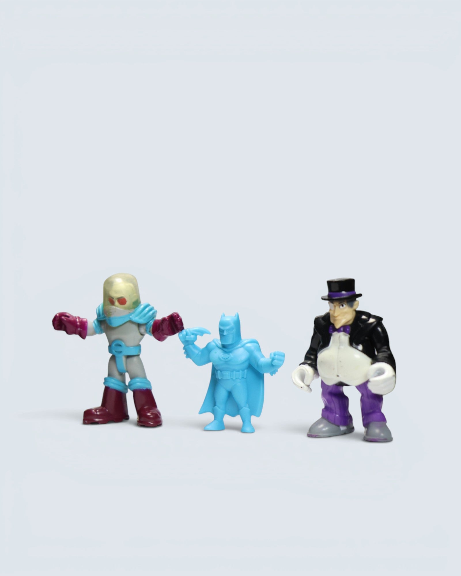 DC Comics Batman, Mr. Freeze, and Penguin Figure Set