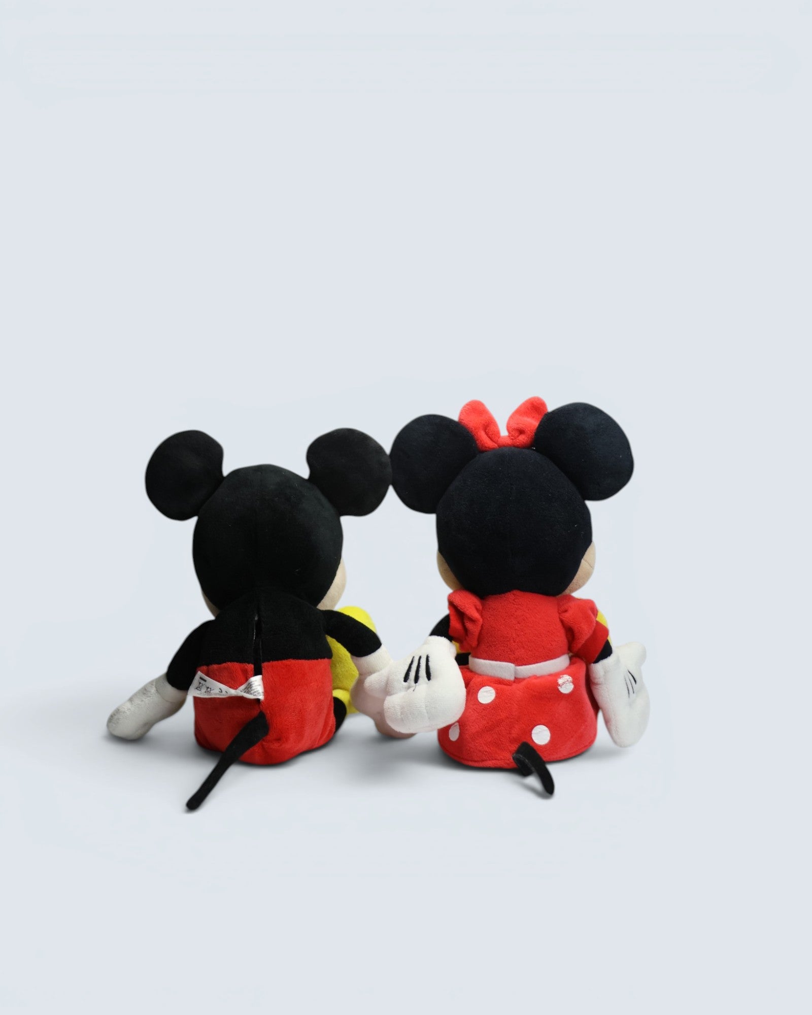 Disney Mickey Mouse & Minnie Mouse Plush Toys 13 inches (2-Piece Set)