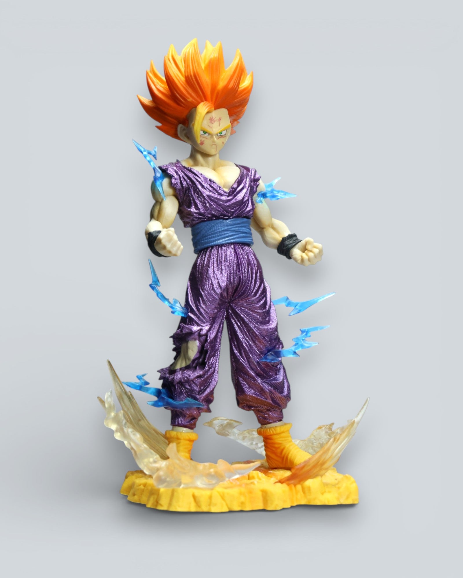 Dragon Ball Z: Super Saiyan 2 Gohan (Cell Games Saga) – Authentic Battle-Damaged Figure