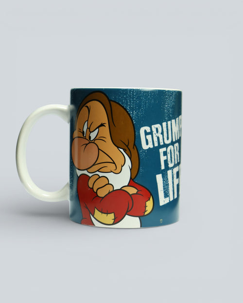 Disney: Grumpy – Authentic "Grumpy For Life" Collector's Mug