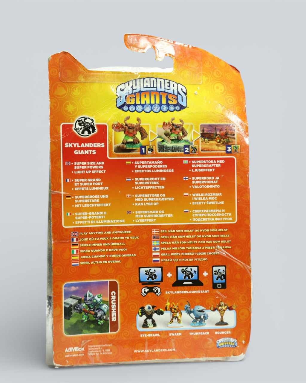 Skylanders Giants – Crusher (Earth Element) Giant Character Pack
