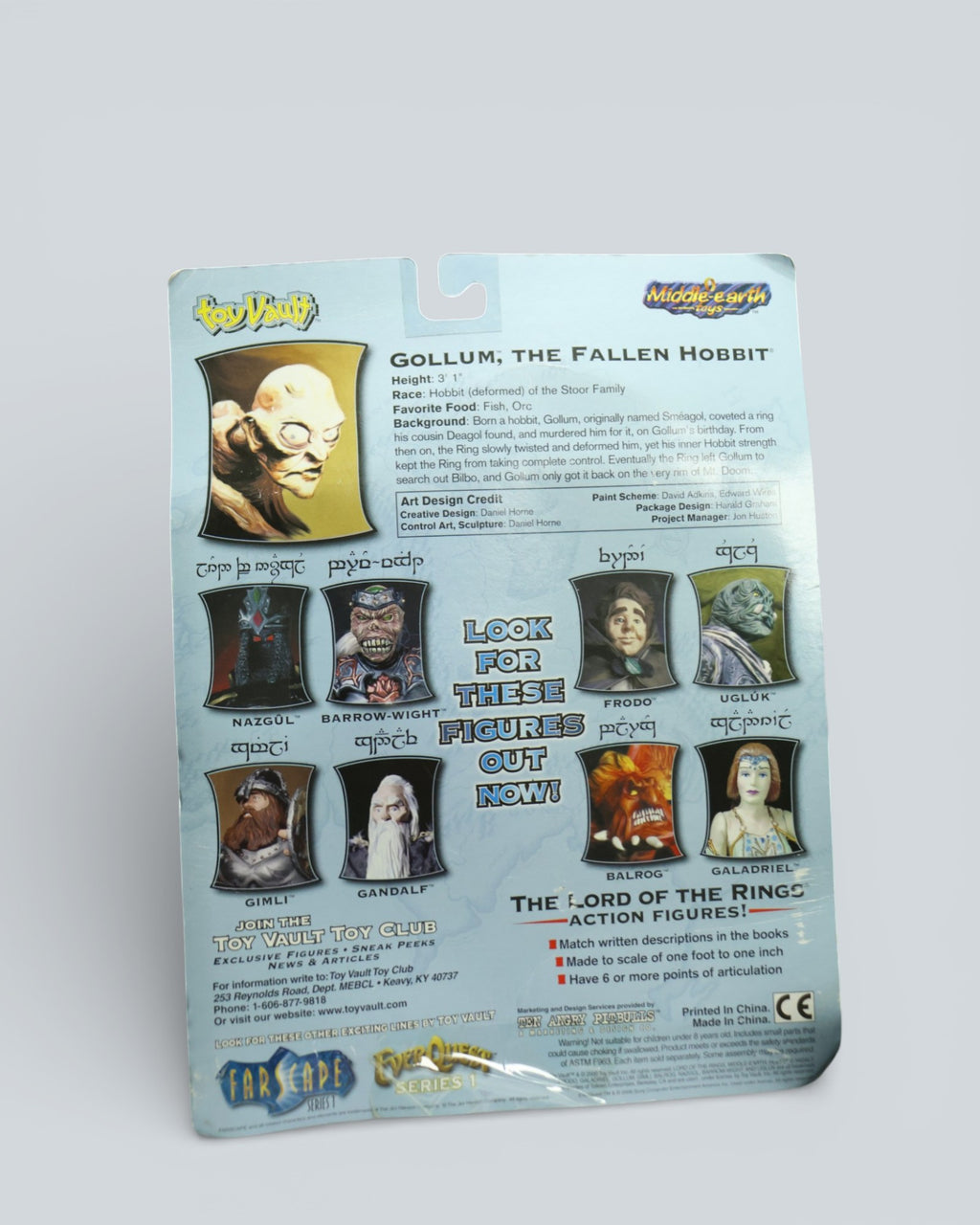 The Lord of the Rings: Gollum "The Evil Hobbit" Action Figure