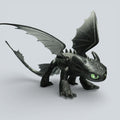 How to Train Your Dragon – Toothless (Night Fury) Action Figure