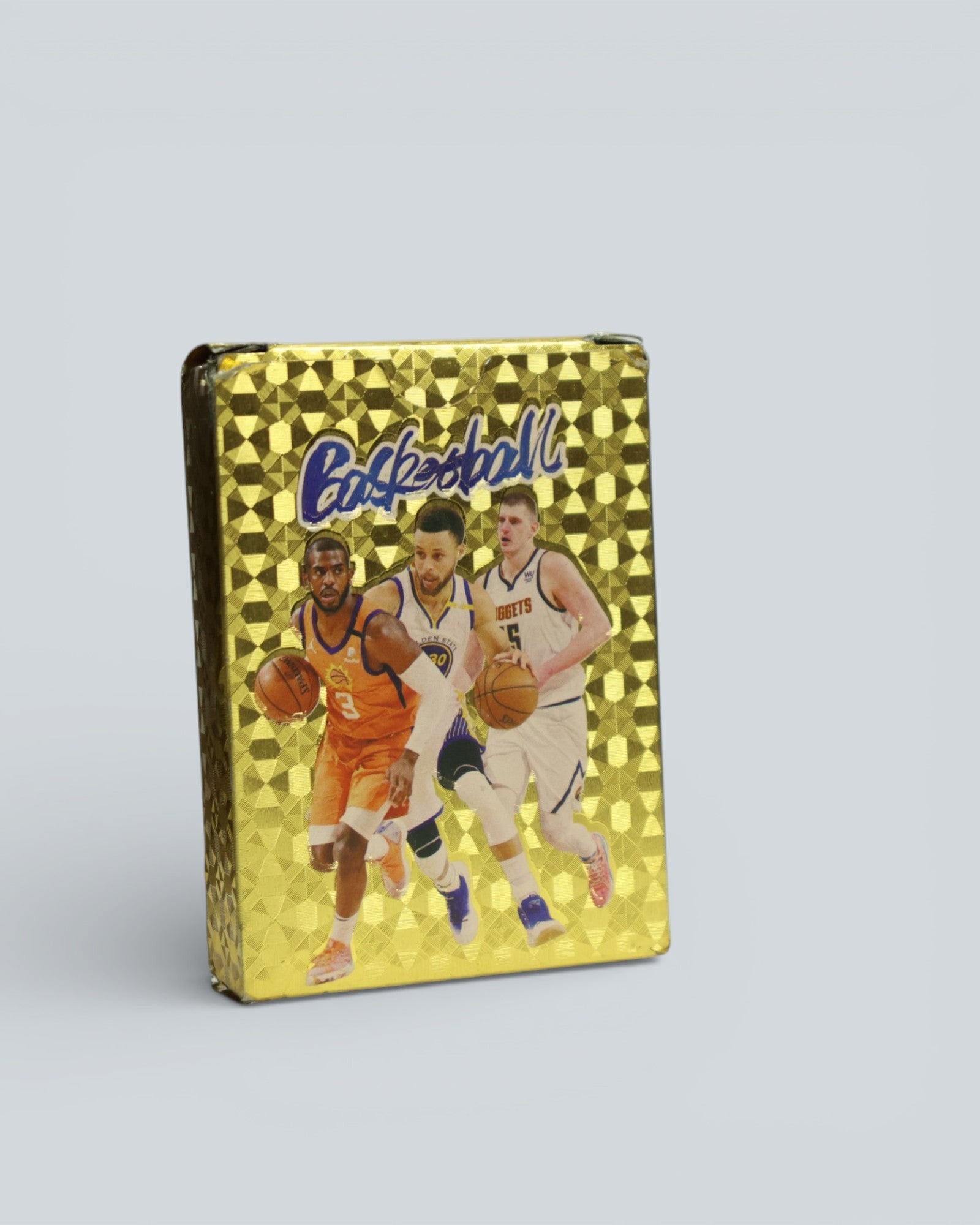 NBA All-Stars Golden Basketball Trading Card Deck