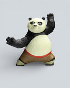 Kung fu Panda - Po "The Dragon Warrior" Collectible Action Figure