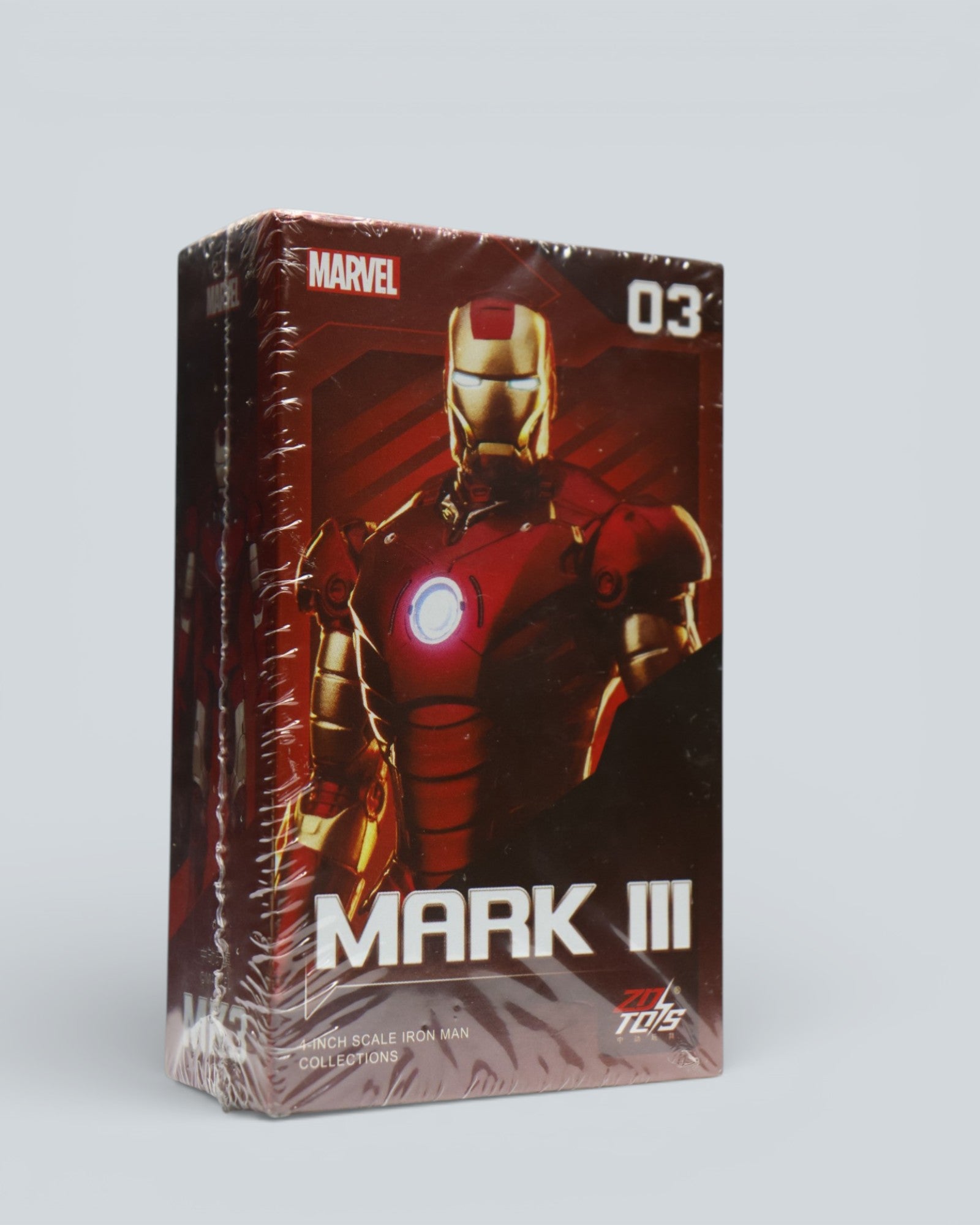 Official Marvel: Iron Man Mark III (The Infinity Saga) by ZD Toys - Brand New