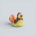 Vintage 1999 Hasbro Pokémon: Pidgeotto "Roller" Figure