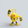 Pokémon: Elekid Vintage Action Figure – Rare Retro Collectible