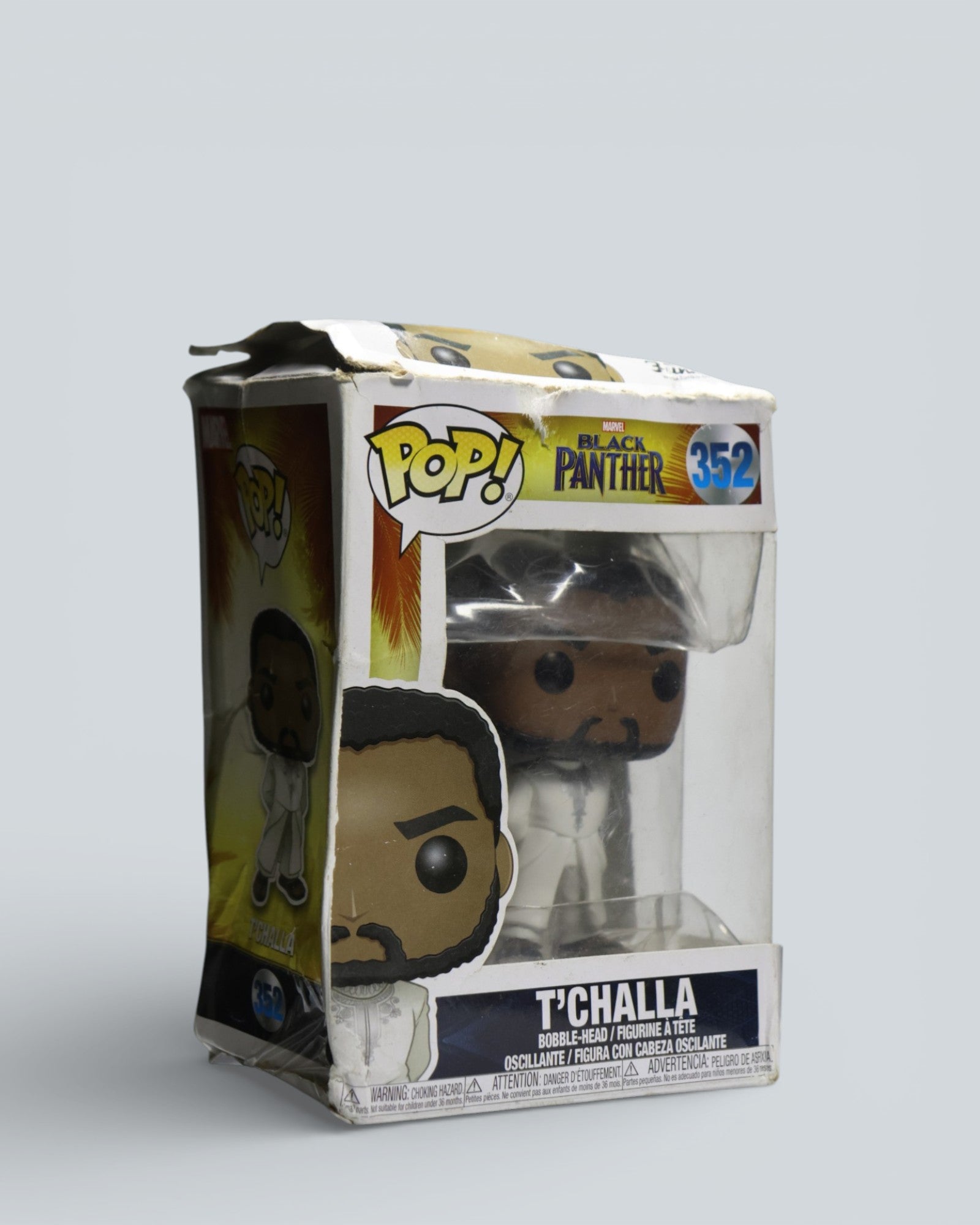 Marvel: Black Panther – T'Challa in White Robe - FunkoPop