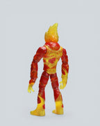 Ben 10: Heatblast – Translucent Action Figure - Small Size