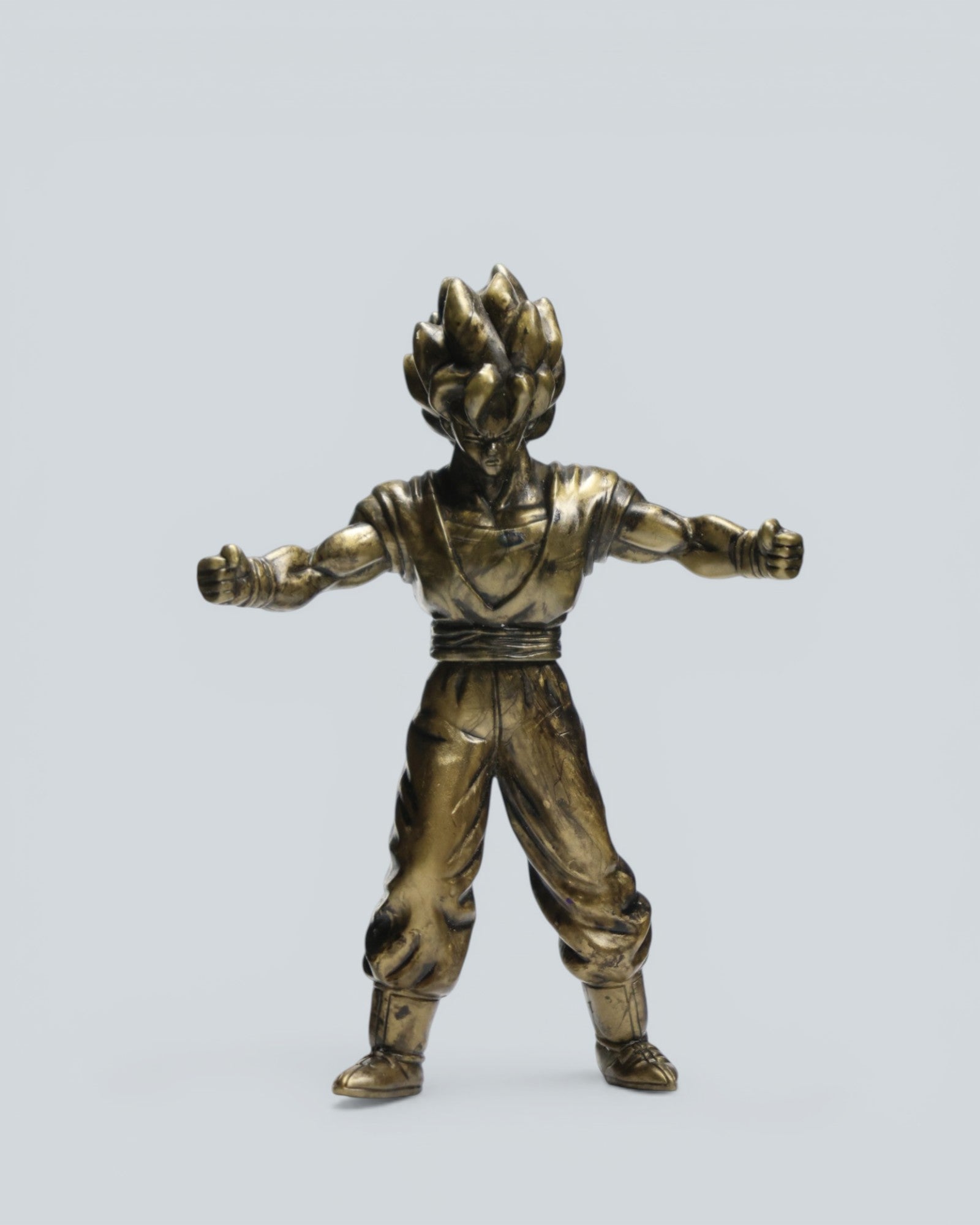 Dragon Ball Z: Goku Vintage Bronze Statue – Super Saiyan