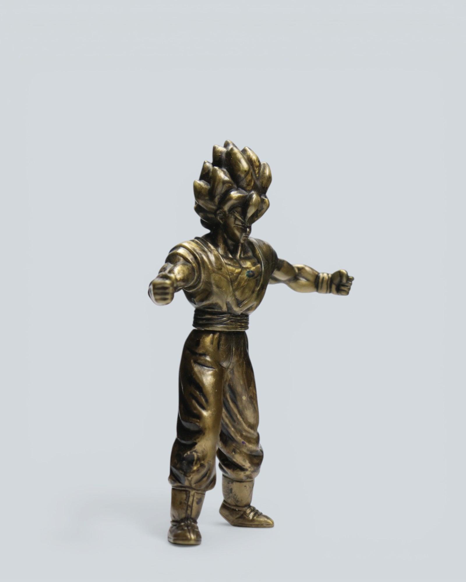Dragon Ball Z: Goku Vintage Bronze Statue – Super Saiyan