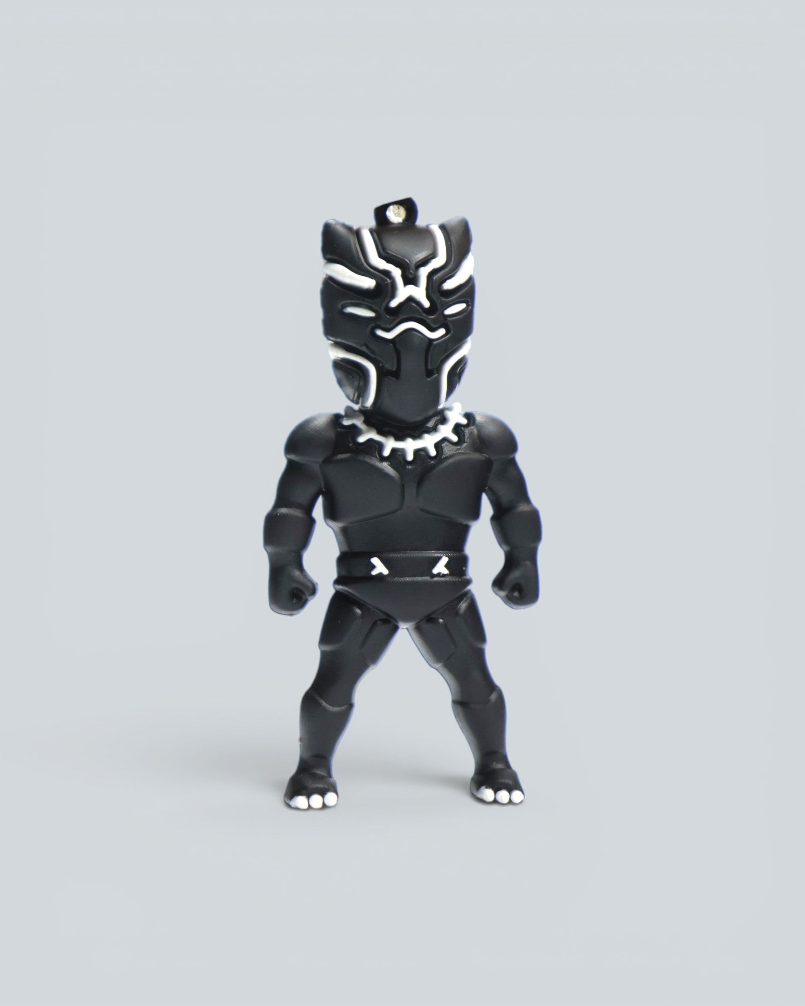Marvel Black Panther Stylized Rubber Keychain