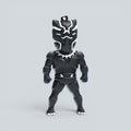 Marvel Black Panther Stylized Rubber Keychain