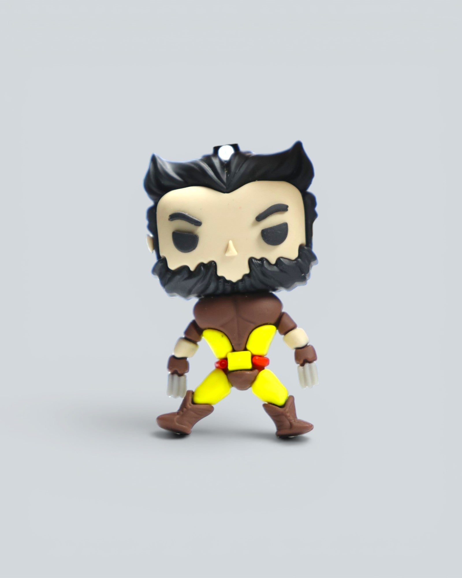 Marvel Wolverine Stylized Rubber Keychain