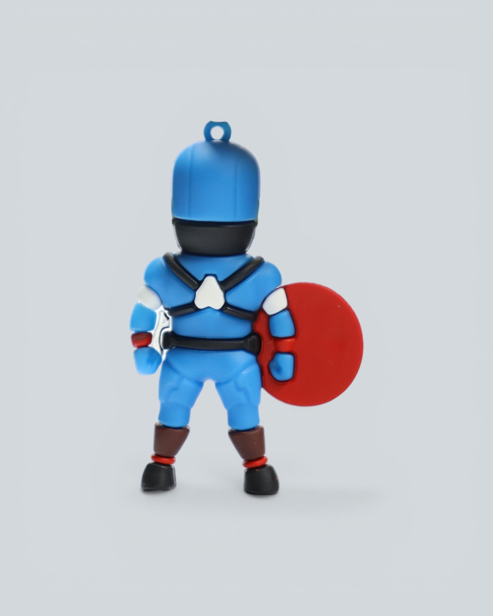 Marvel Captain America Stylized Rubber Keychain