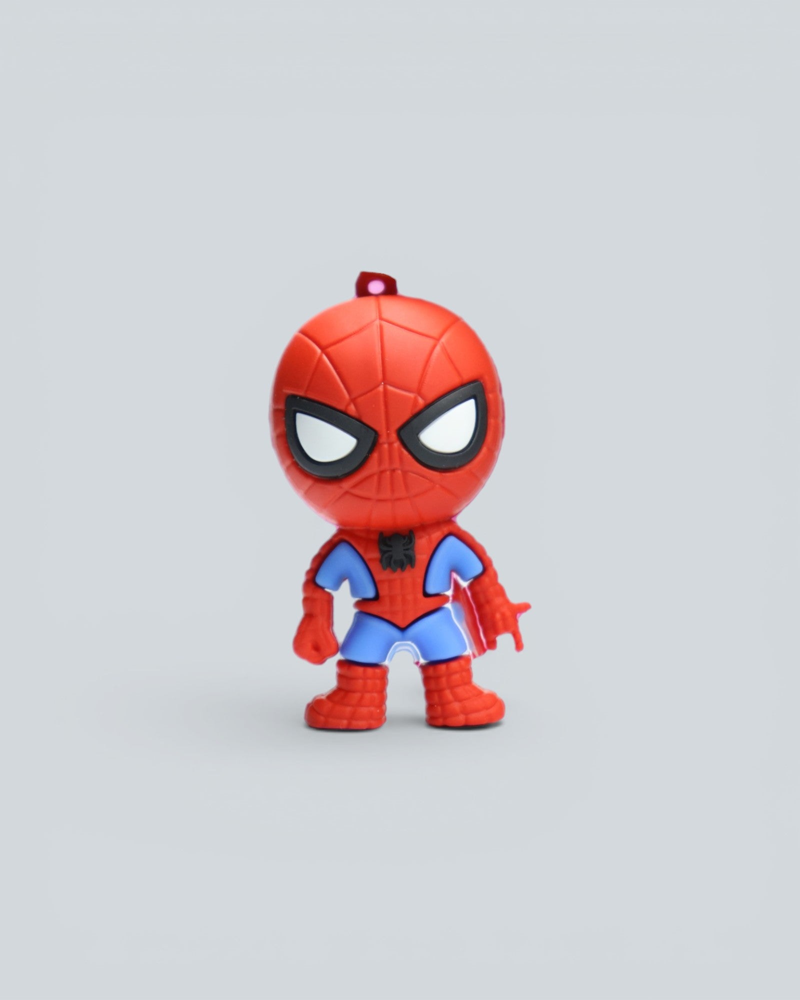 Marvel Spider-Man Stylized Rubber Keychain - Action Pose