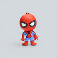 Marvel Spider-Man Stylized Rubber Keychain - Action Pose