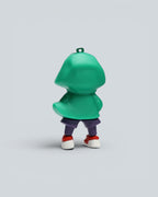 Marvel Spider-Man "Street Style" Keychain - Green Hoodie