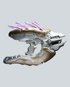 Halo Covenant Needler Blaster Replica – Metallic Gold & Silver Edition