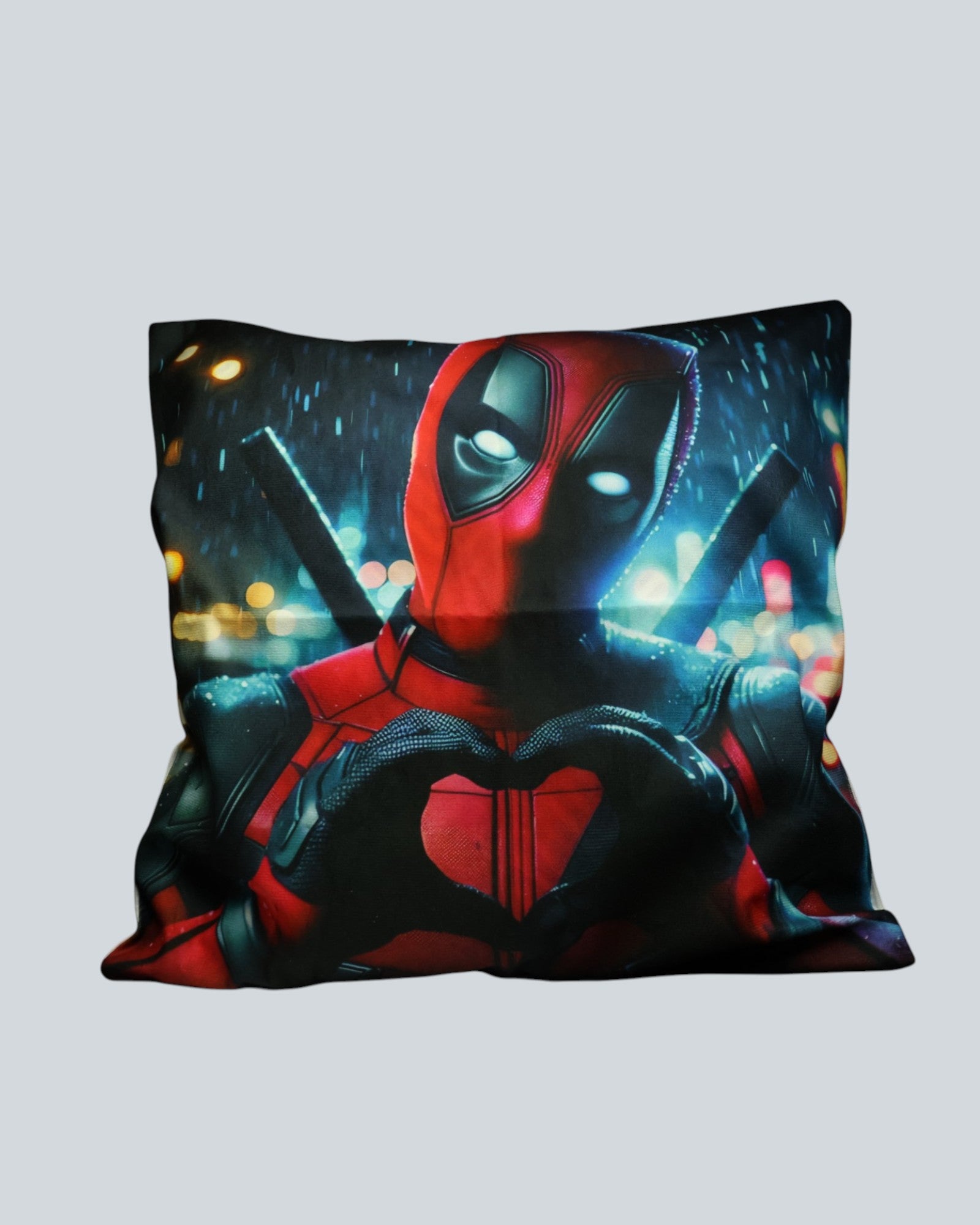 Marvel Deadpool "Heart Hands" Premium Cushion Cover