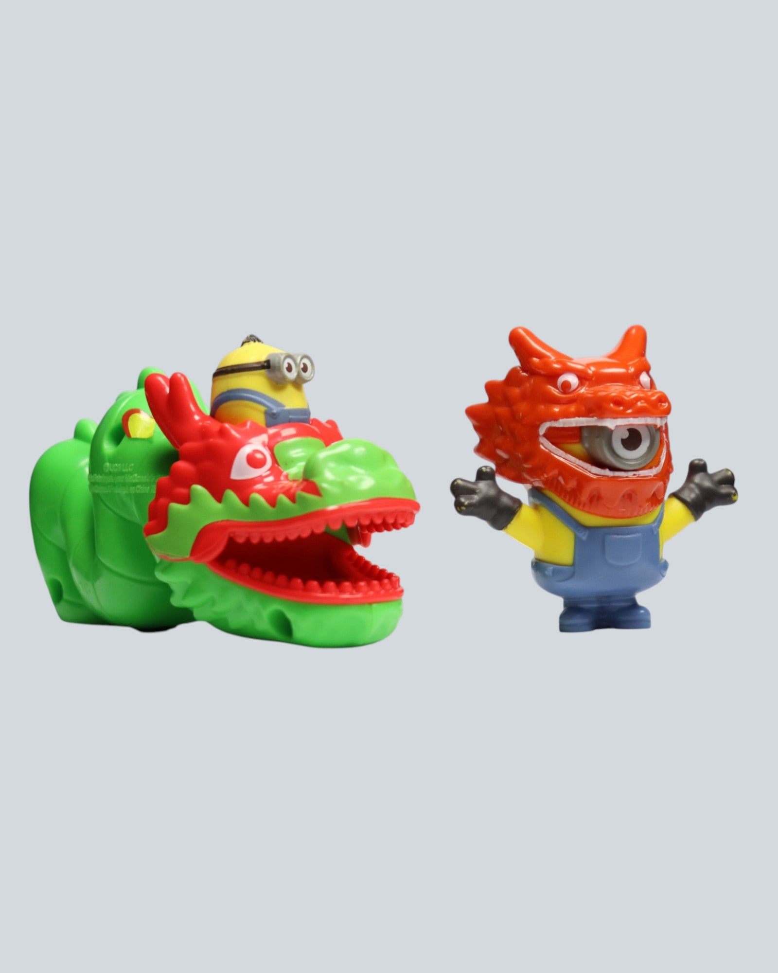 Minions Rise of Gru: Dragon Rider & Dragon Mask Figure - Bundle of 2