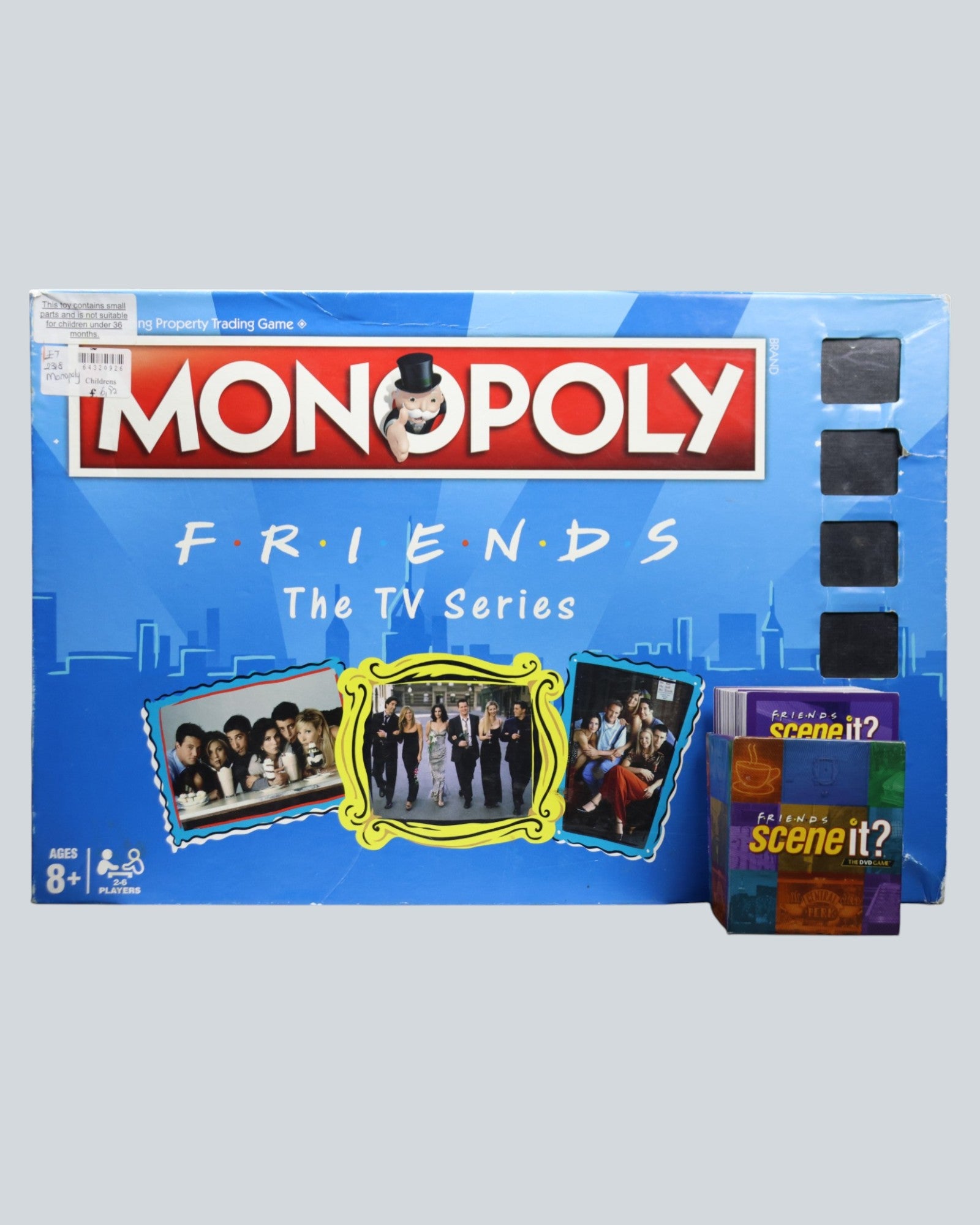 Friends TV Series Ultimate Fan Bundle: Monopoly & Scene It? Trivia Cards