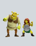Shrek & Princess Fiona (Warrior Ogre Edition) Figure Bundle