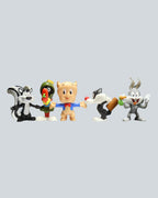 Looney Tunes: Vintage Collectible Mini-Figure Bundle - Set of 5