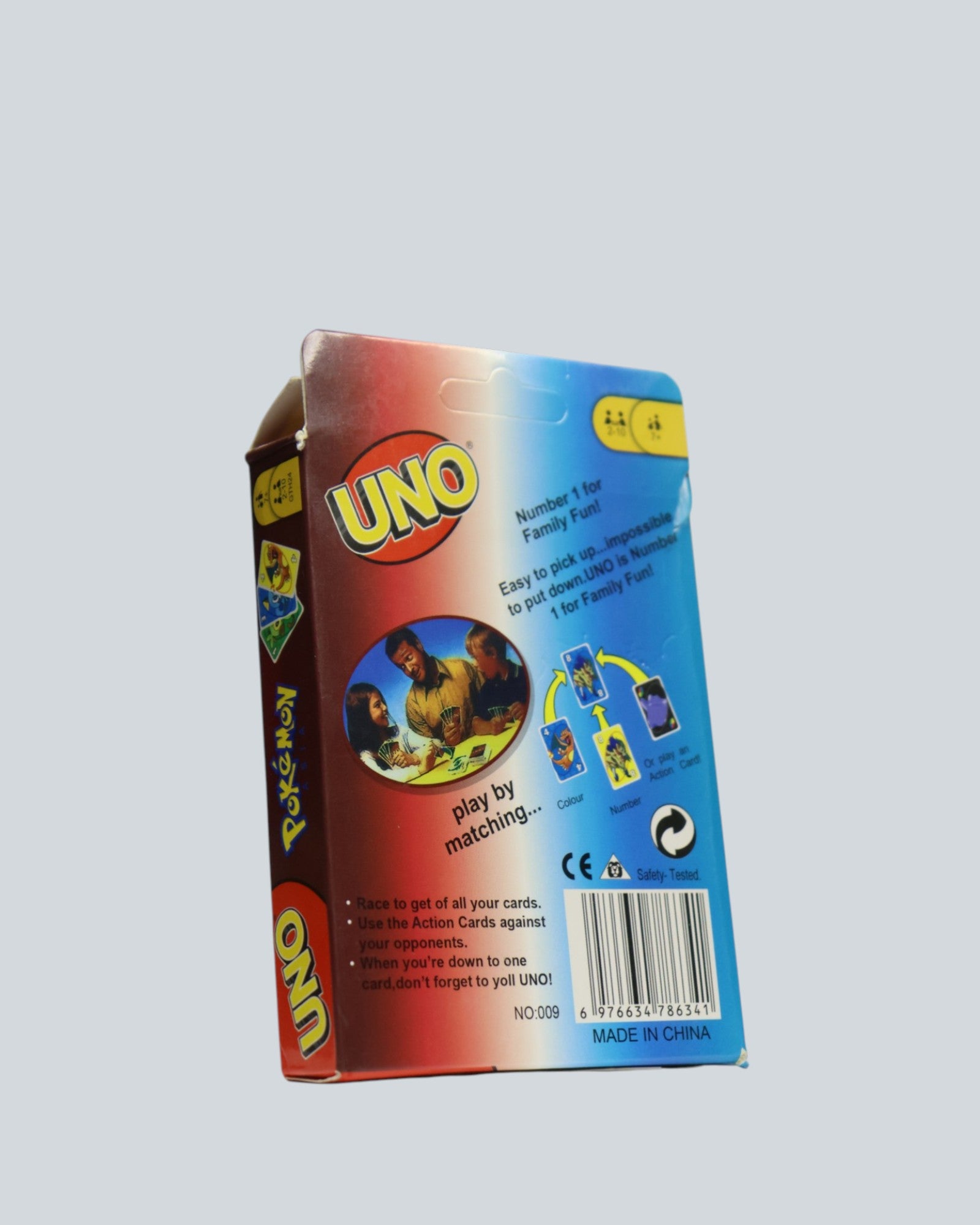 Pokémon UNO Asia Special Edition Card Game – Pikachu & Sword/Shield Series (GTH24) - Brand New