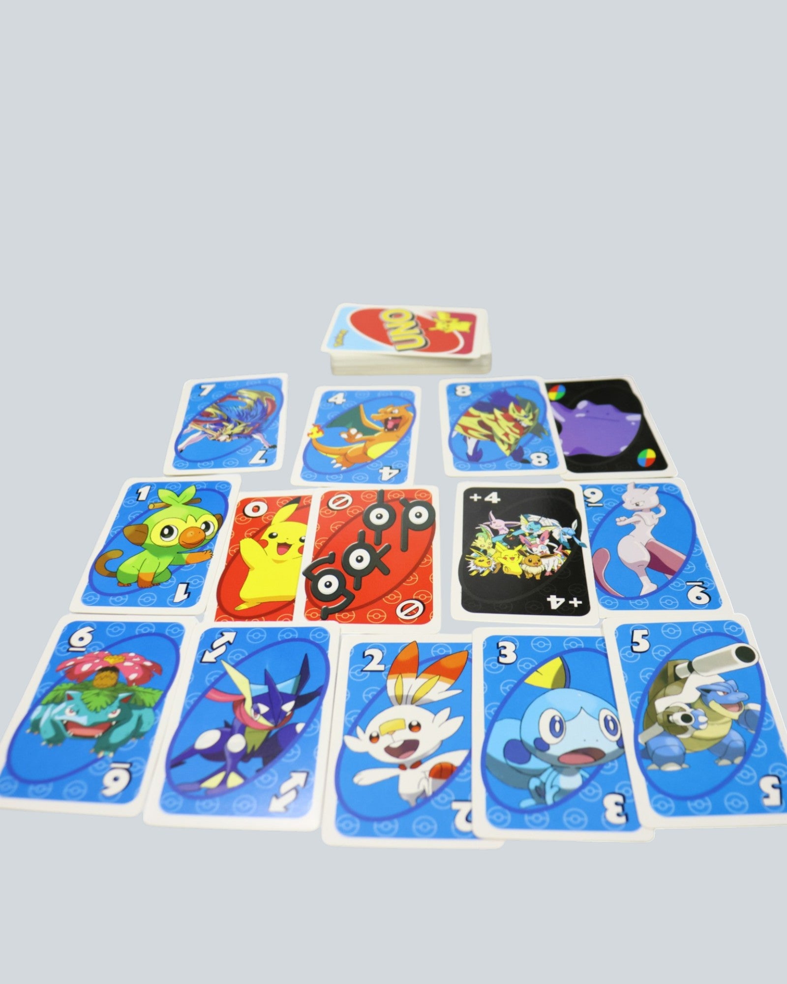 Pokémon UNO Asia Special Edition Card Game – Pikachu & Sword/Shield Series (GTH24) - Brand New