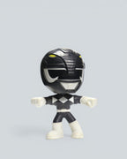 Power Rangers: Black Ranger Stylized Mini Figure