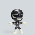 Power Rangers: Black Ranger Stylized Mini Figure