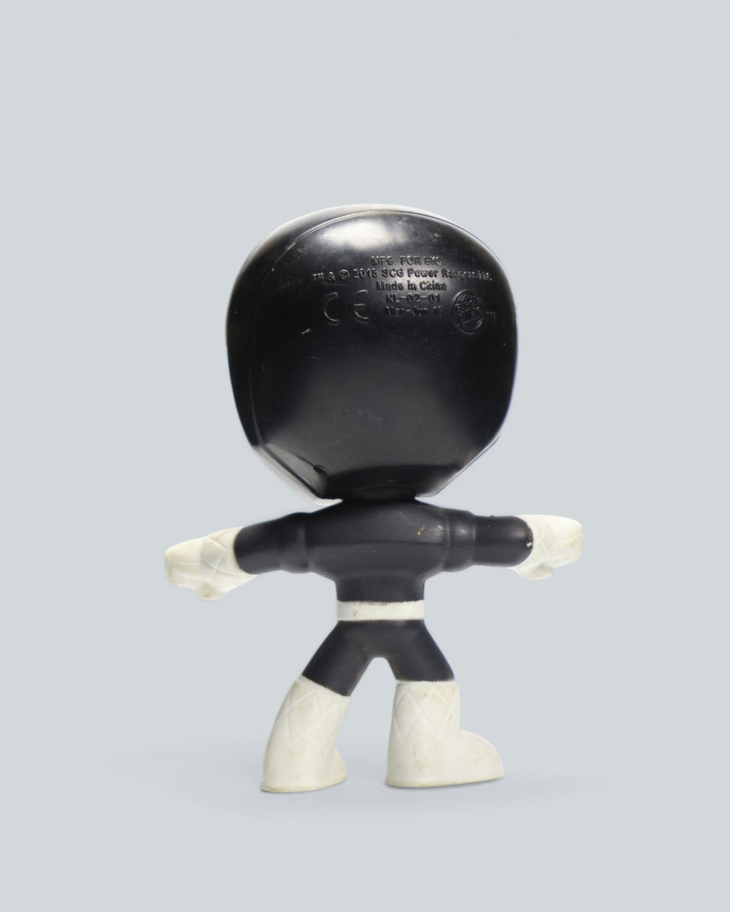 Power Rangers: Black Ranger Stylized Mini Figure
