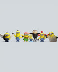 Minions Mega Figure Set of 7 - Young Gru and Minion Variants