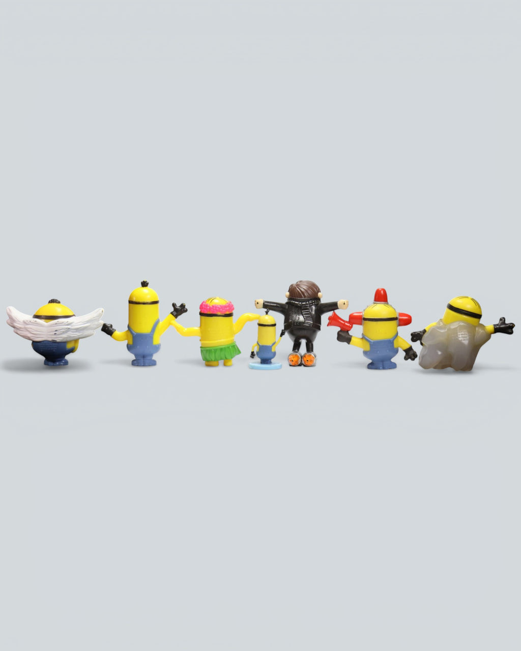 Minions Mega Figure Set of 7 - Young Gru and Minion Variants