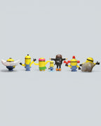 Minions Mega Figure Set of 7 - Young Gru and Minion Variants