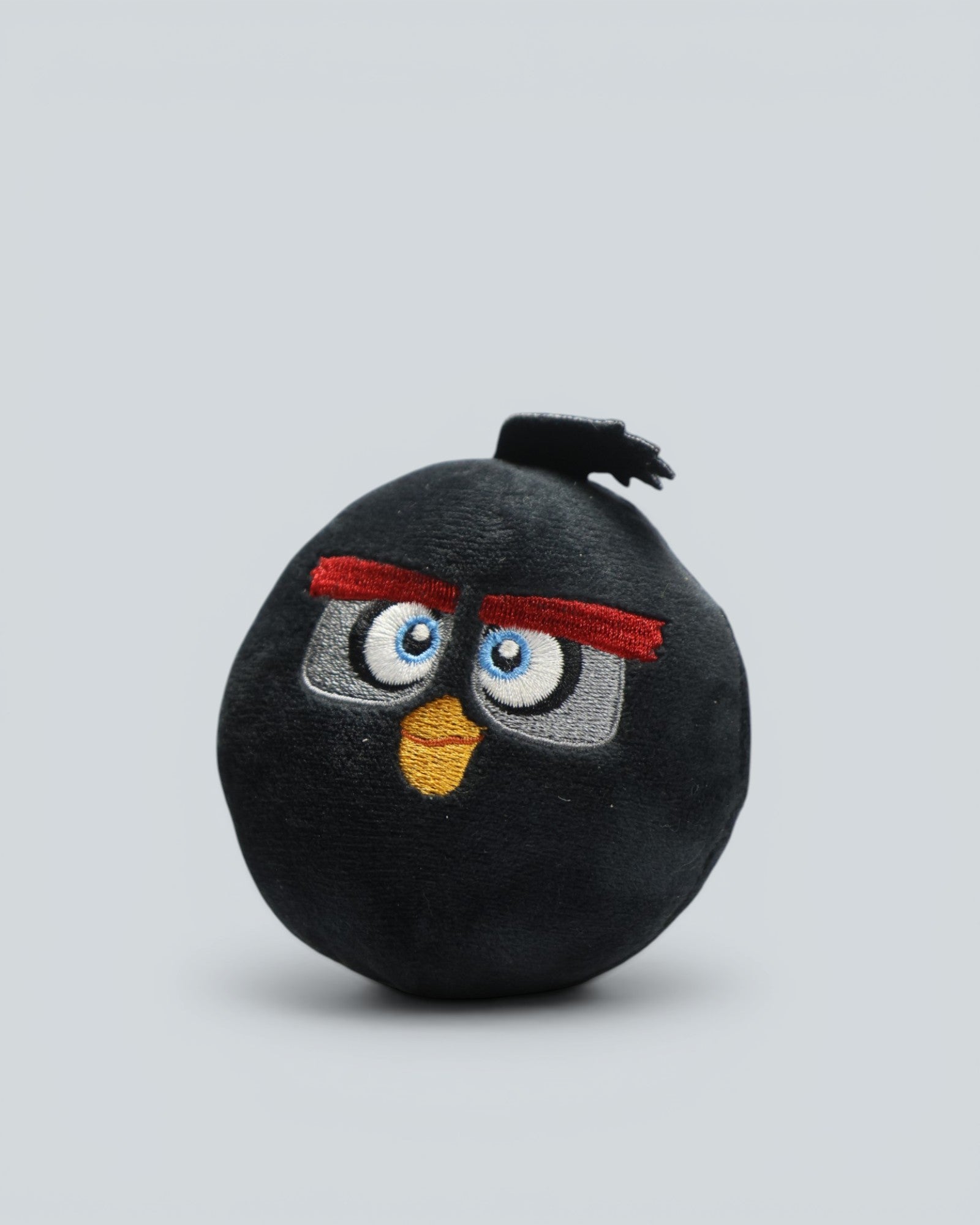 Angry Birds "Bomb" Black Bird Plush - Official Movie/Game Collectible