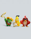 Angry Birds Movie Figure Set - 4-Piece "Pigs vs. Birds" Collection