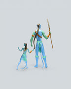 Avatar Na'vi Warrior Figure Set