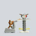 Tom and Jerry Vintage Figures - Jerry on Vacuum & Twisted Tom