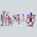Dragon Ball Z Frieza Evolution 8-Piece Figure Bundle