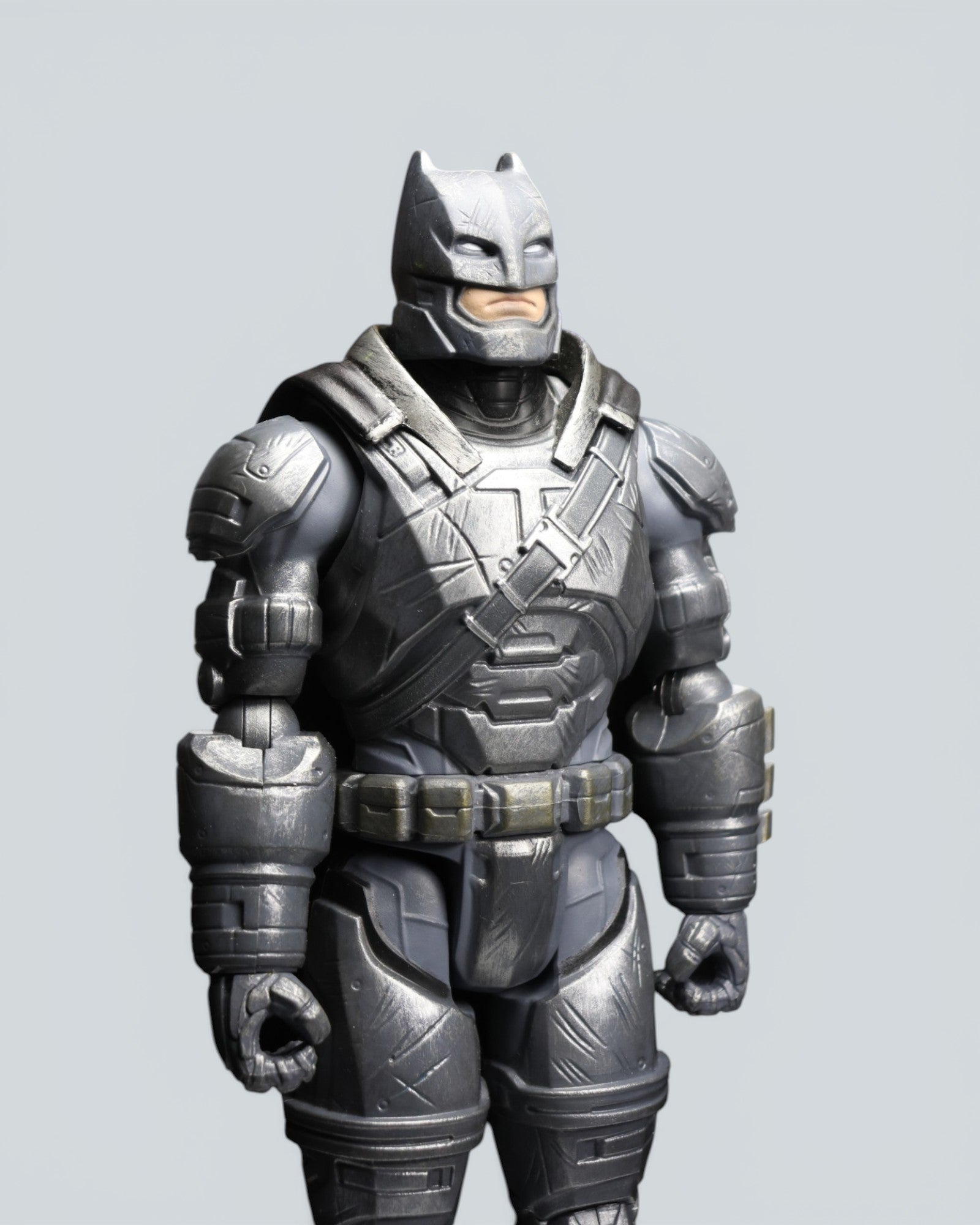 DC Comics Armored Batman Action Figure - Dawn of Justice Collectible - 12 inches.