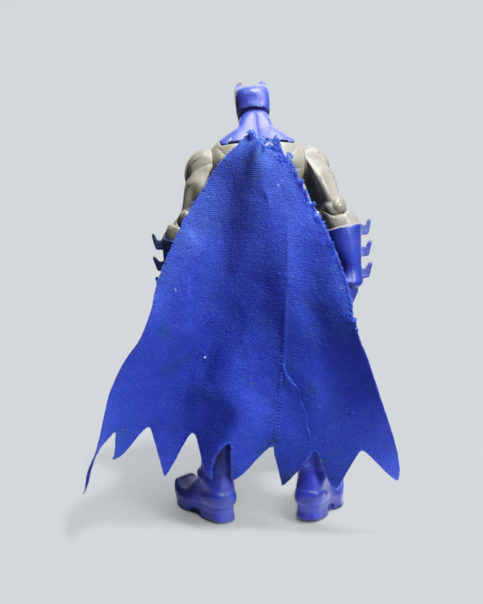 DC Batman Classic Blue & Grey Action Figure with Fabric Cape