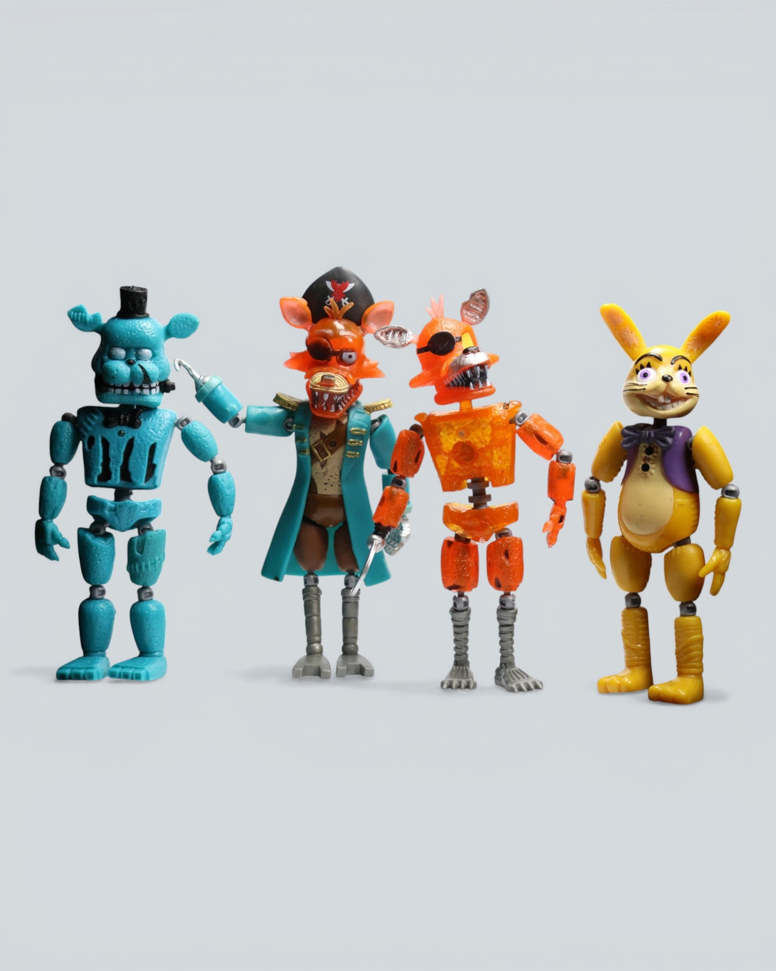 Five Nights at Freddy’s (FNAF) Figures - 4-Piece Character Collection