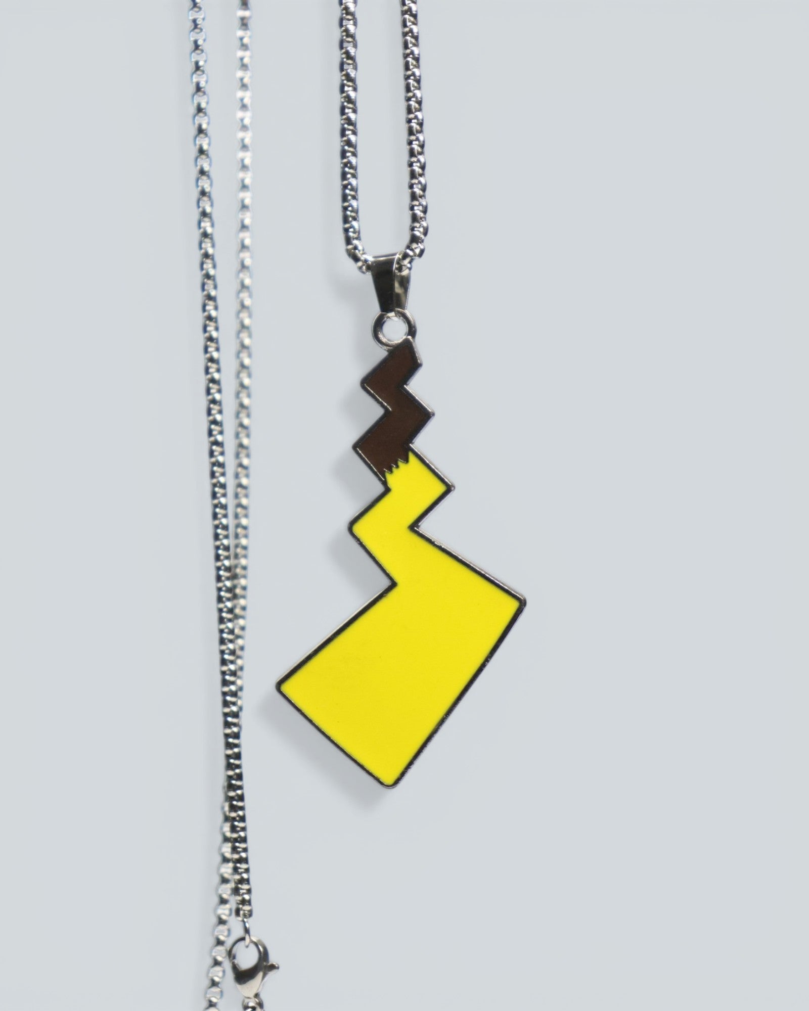 Pokémon Pikachu Lightning Bolt Tail Necklace - Enamel Pendant