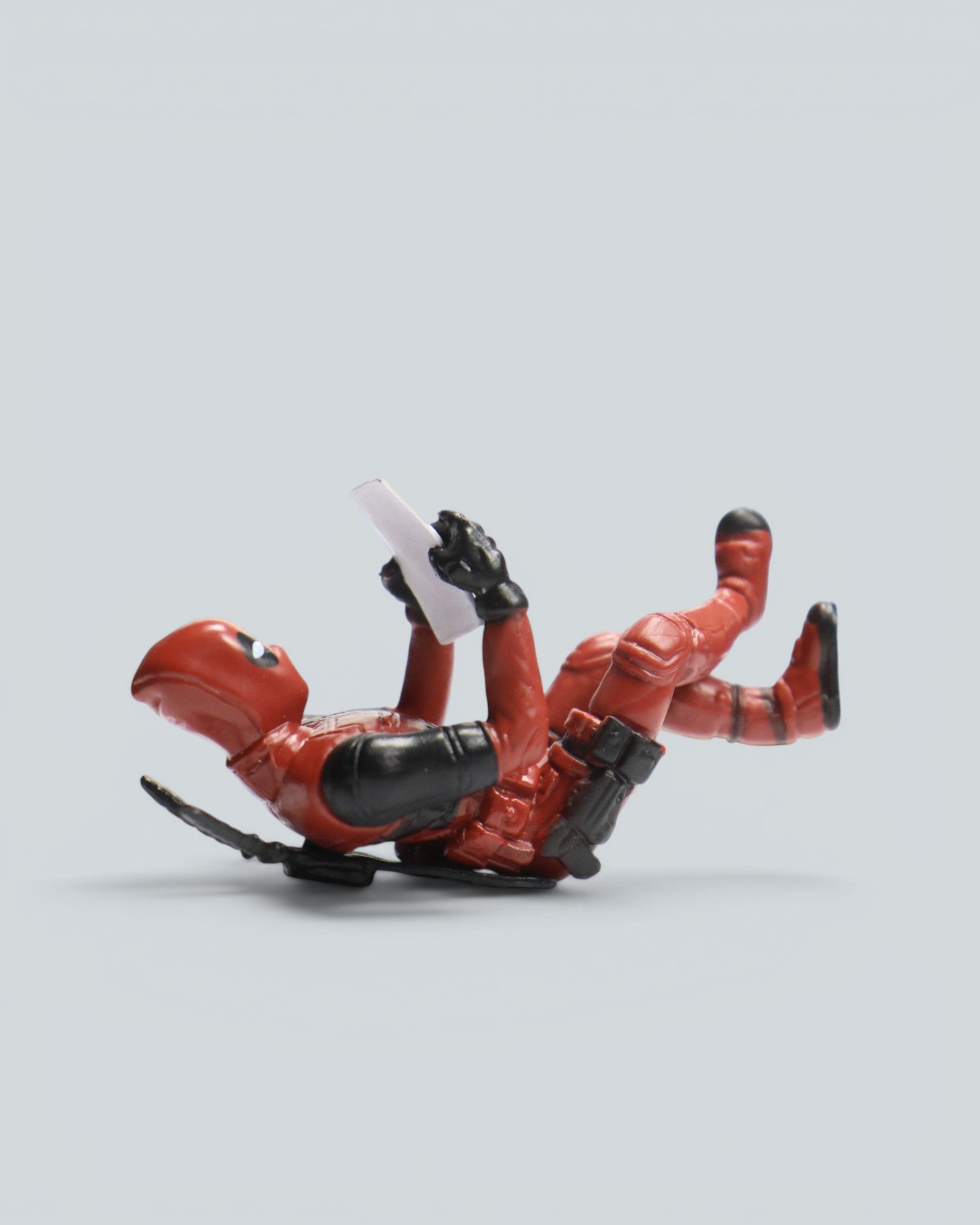 Marvel Deadpool "Reclining with Book" Mini Figure - Desktop Companion