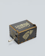 Game of Thrones "Winter Is Coming" Wooden Music Box - Stark Sigil Edition